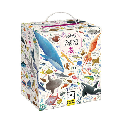 Banana Panda Puzzlove Ocean Animals (200 pcs)
