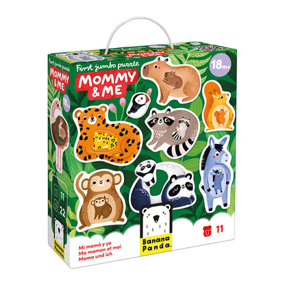 Banana Panda First Jumbo Puzzle Mommy & Me