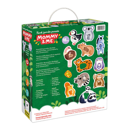 Banana Panda First Jumbo Puzzle Mommy & Me