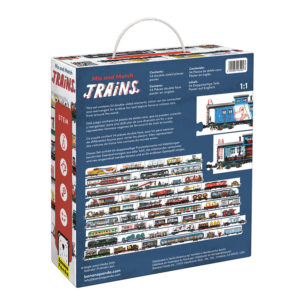 Banana Panda Mix and Match Trains