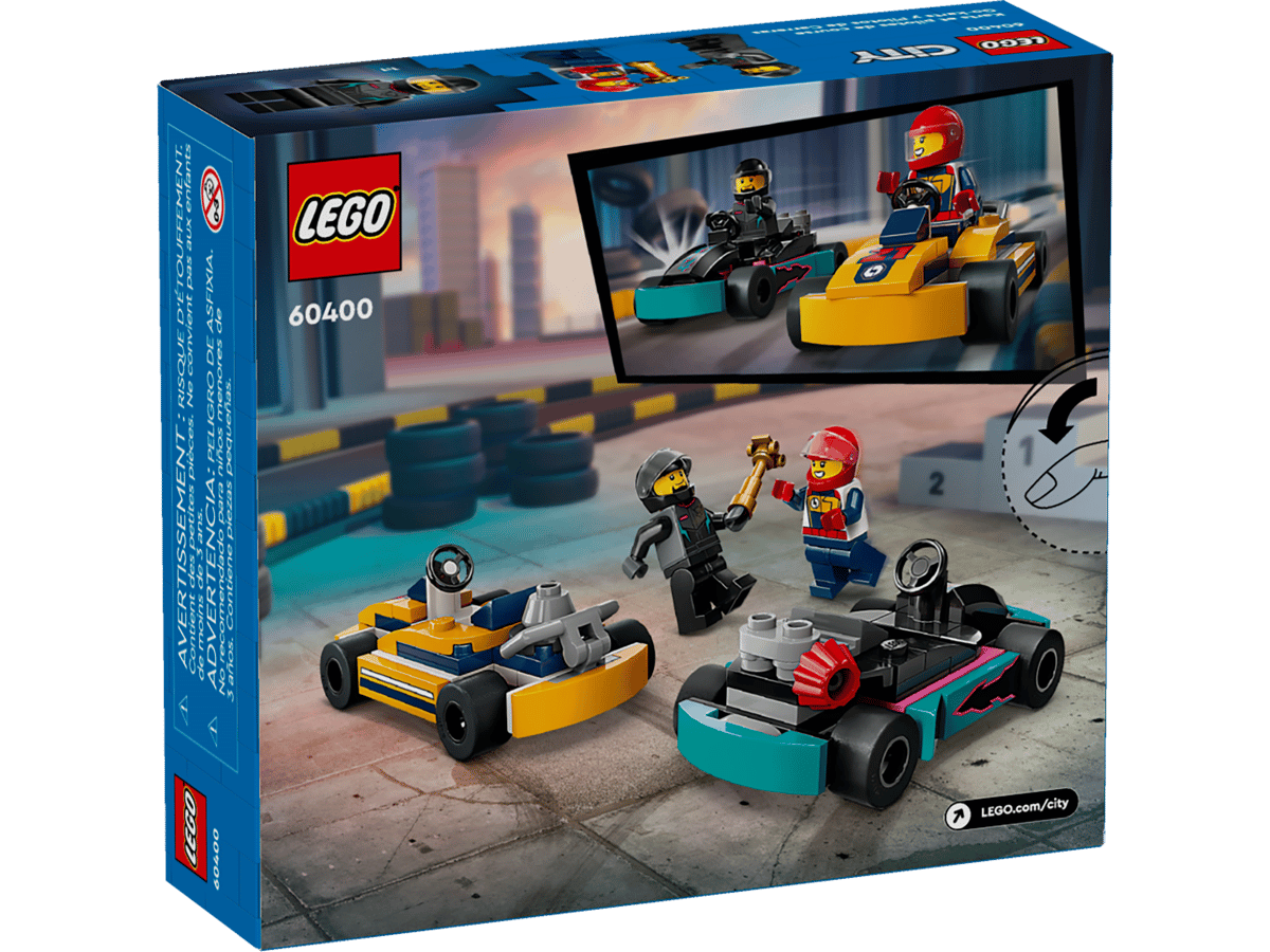 LEGO City Go-Karts and Race Drivers Building Set