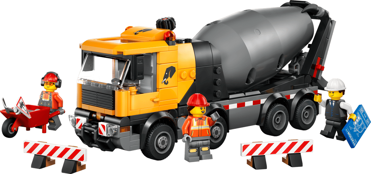 LEGO City Cement Mixer Building Set 60478