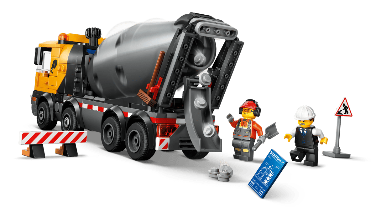 LEGO City Cement Mixer Building Set 60478