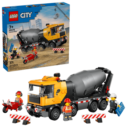 LEGO City Cement Mixer Building Set 60478