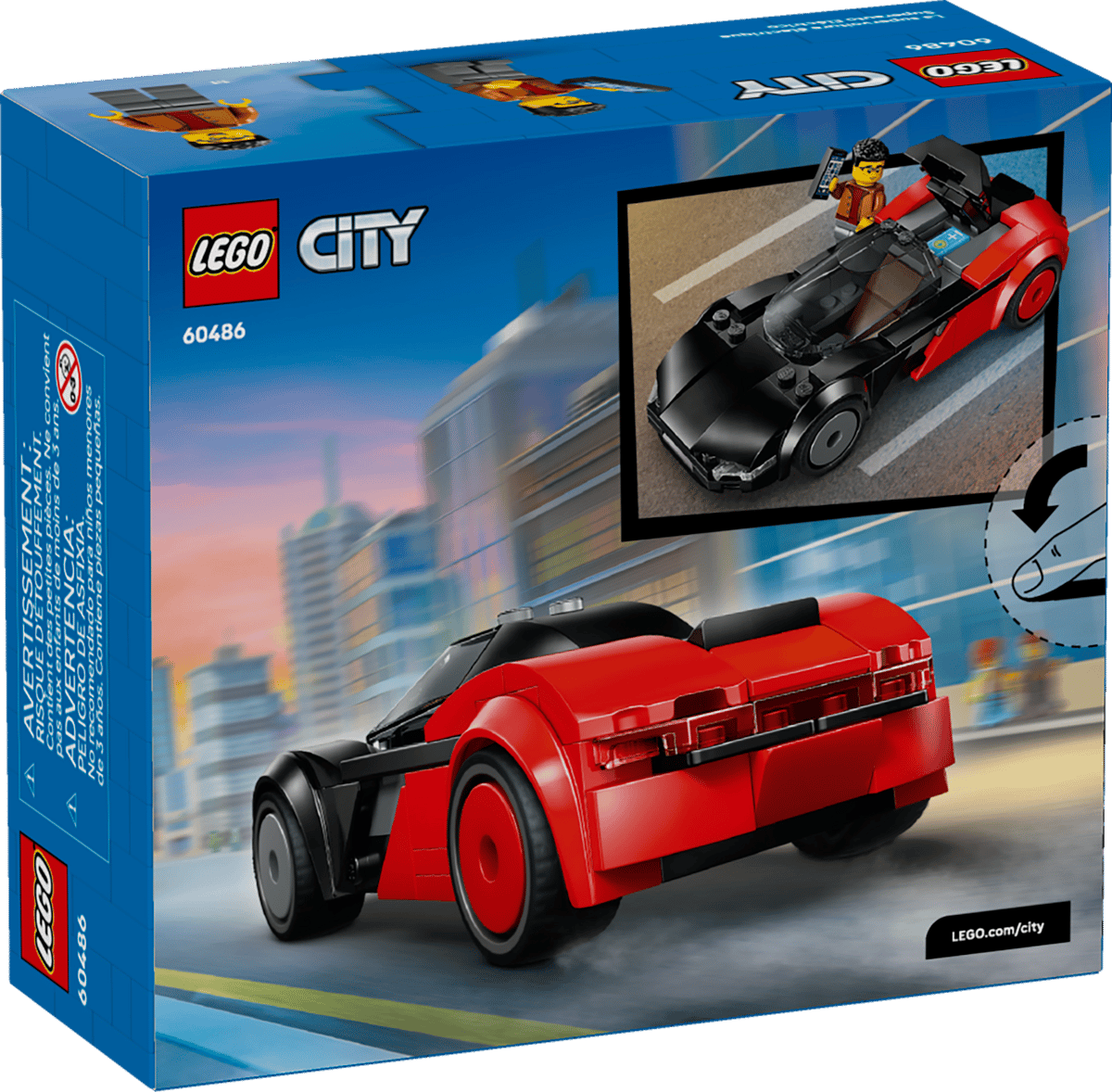 LEGO City EV Supercar Building Set 60486