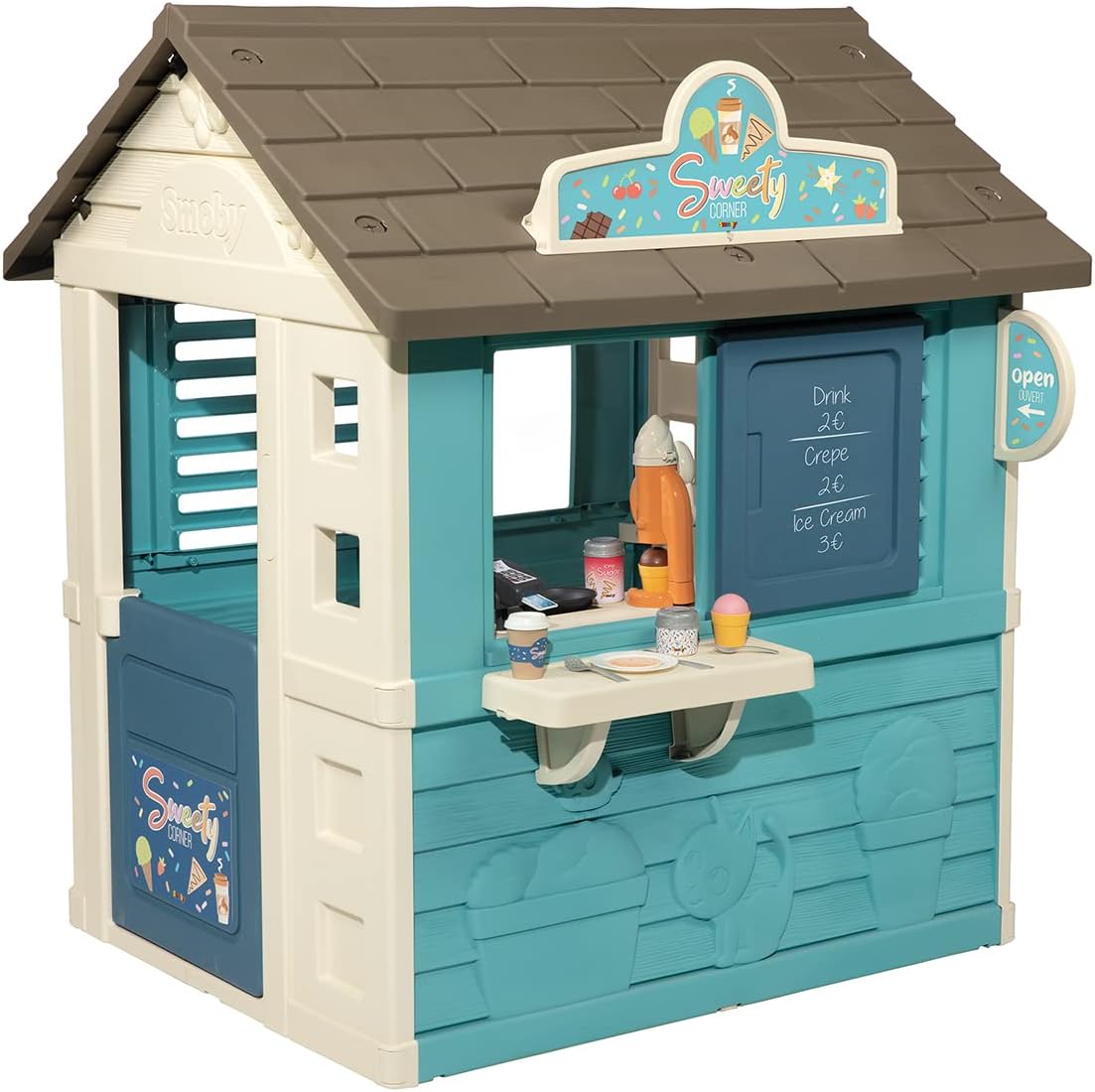Smoby Sweety Corner House - Children's Garden Playhouse