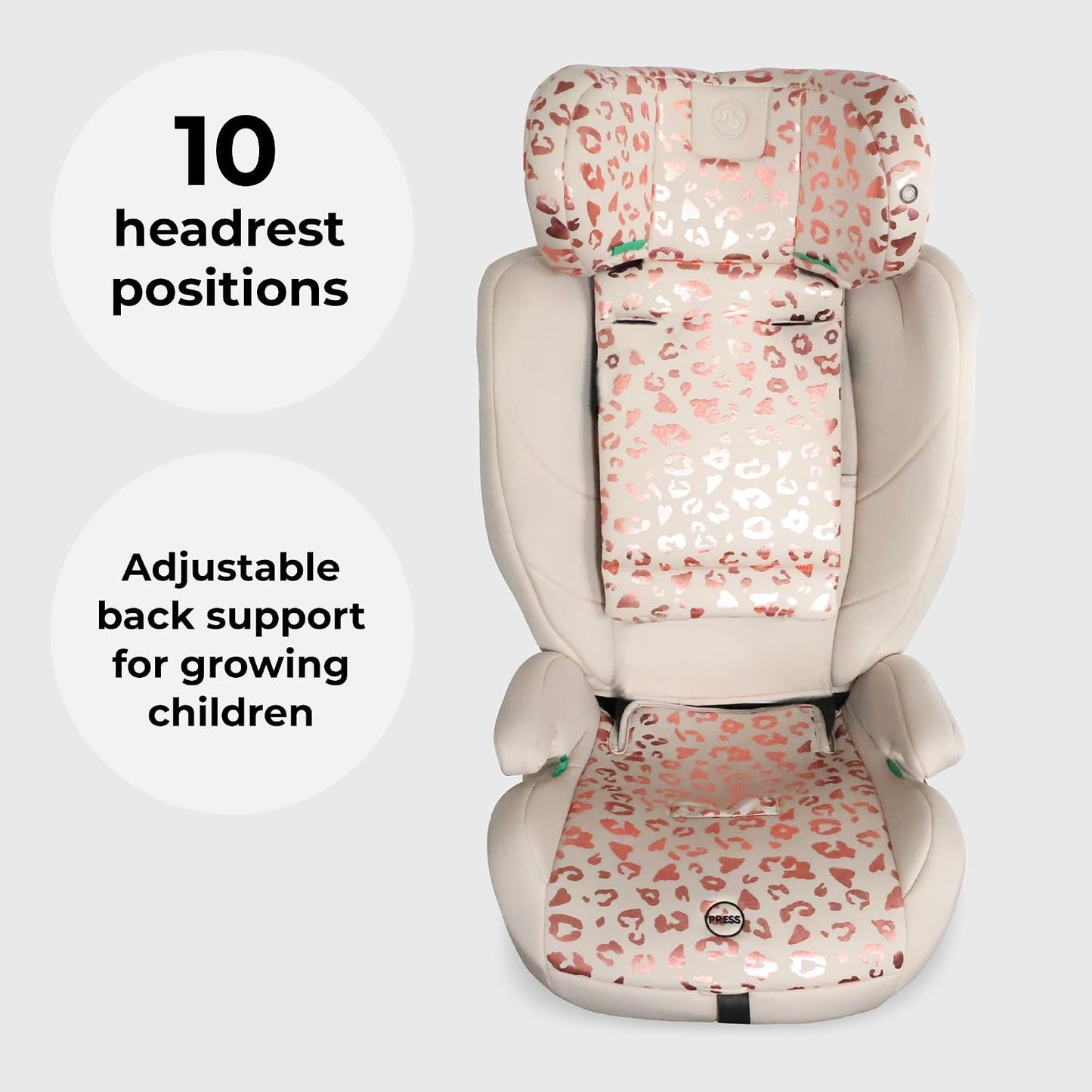 My Babiie MBCS75 i-Size Toddler Car Seat - Pink