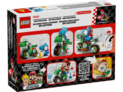 LEGO Super Mario Mario Kart Yoshi Bike Building Set