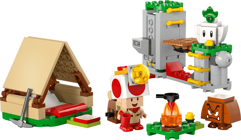LEGO Super Mario Captain Toad's Camp Building Set
