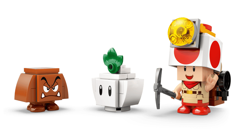 LEGO Super Mario Captain Toad's Camp Building Set