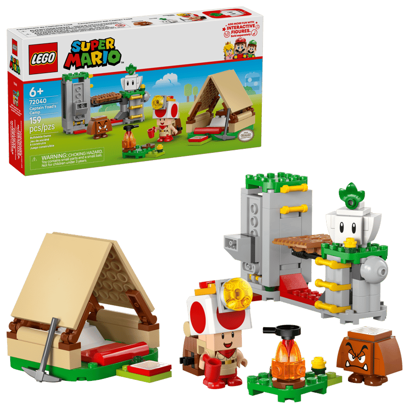 LEGO Super Mario Captain Toad's Camp Building Set