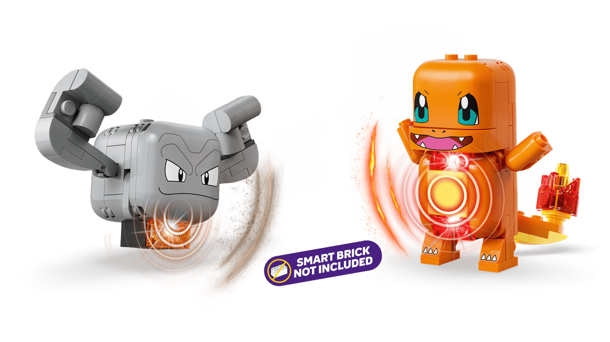 LEGO Pokémon Charmander and Geodude's Cavern Clash Building Set 72157