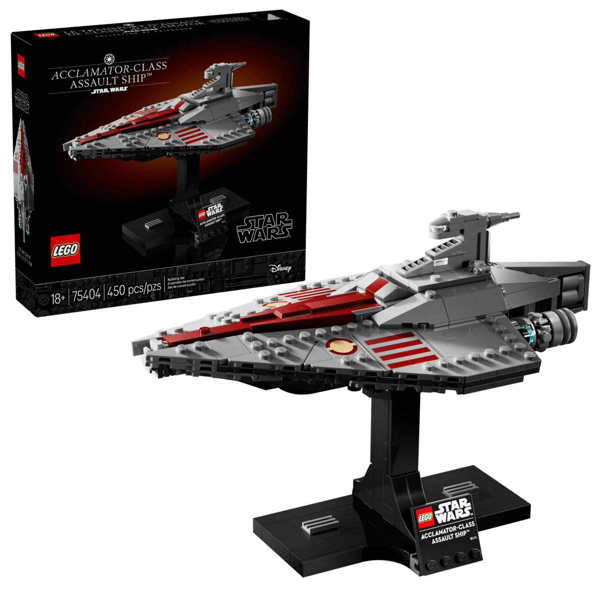 LEGO Star Wars Acclamator-Class Assault Ship Building Set 75404