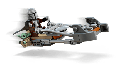 LEGO Star Wars The Mandalorian & Grogu's Speeder Bike Building Set 75436
