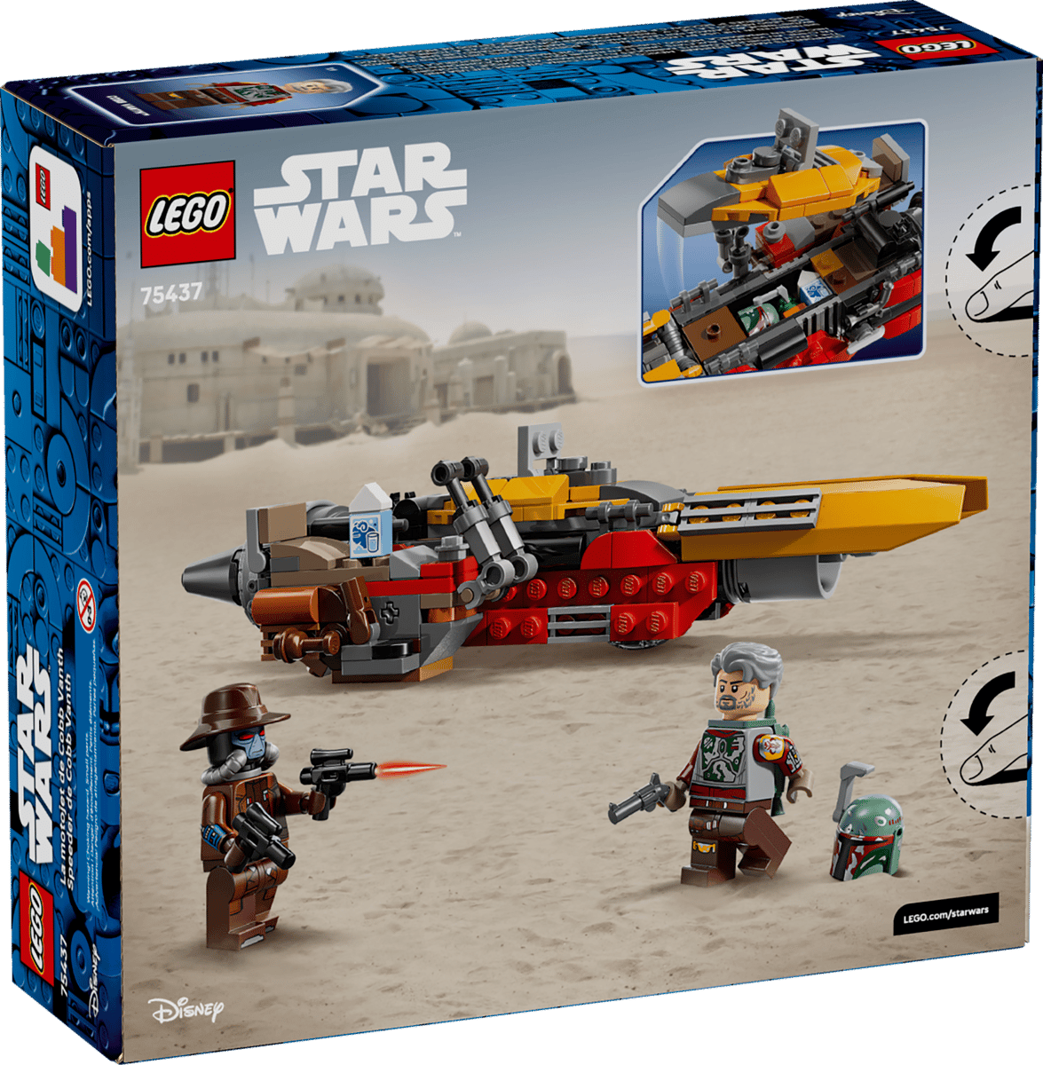 LEGO Star Wars Cobb Vanth's Speeder Building Set 75437