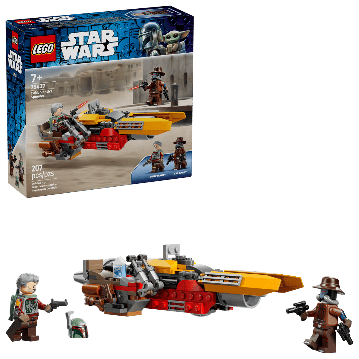 LEGO Star Wars Cobb Vanth's Speeder Building Set 75437