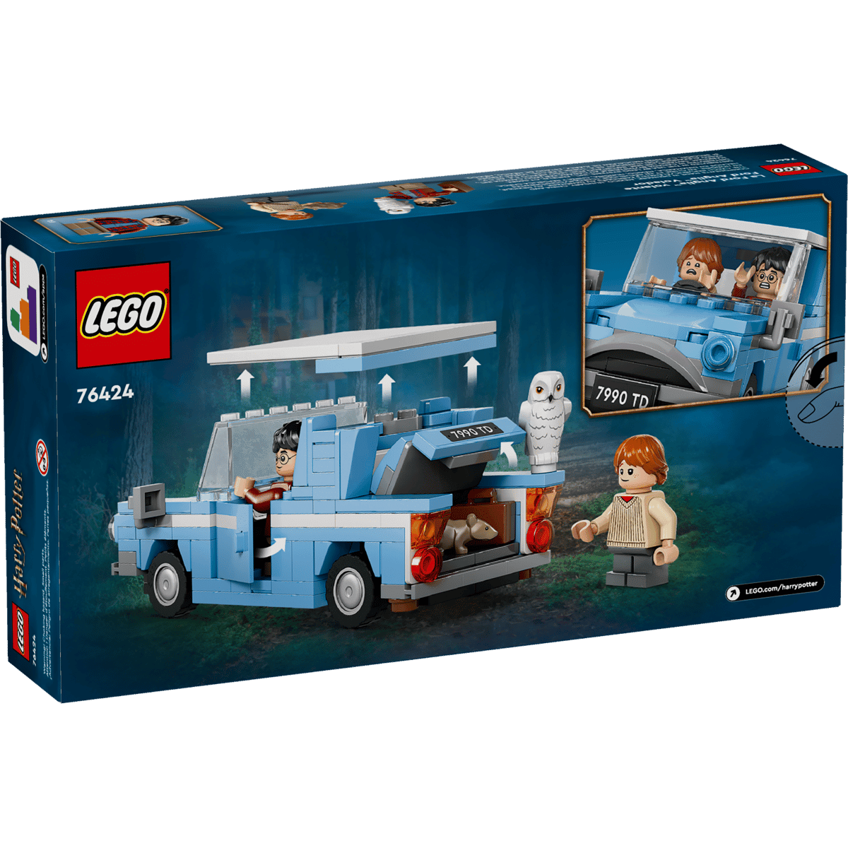 LEGO Harry Potter Flying Ford Anglia Building Set 76424