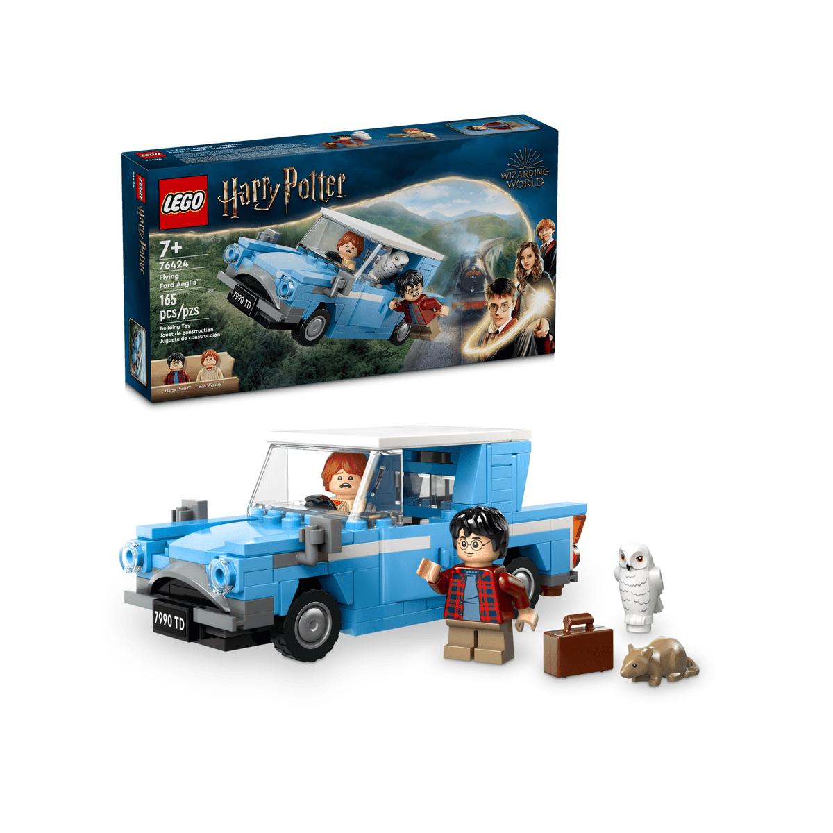 LEGO Harry Potter Flying Ford Anglia Building Set 76424