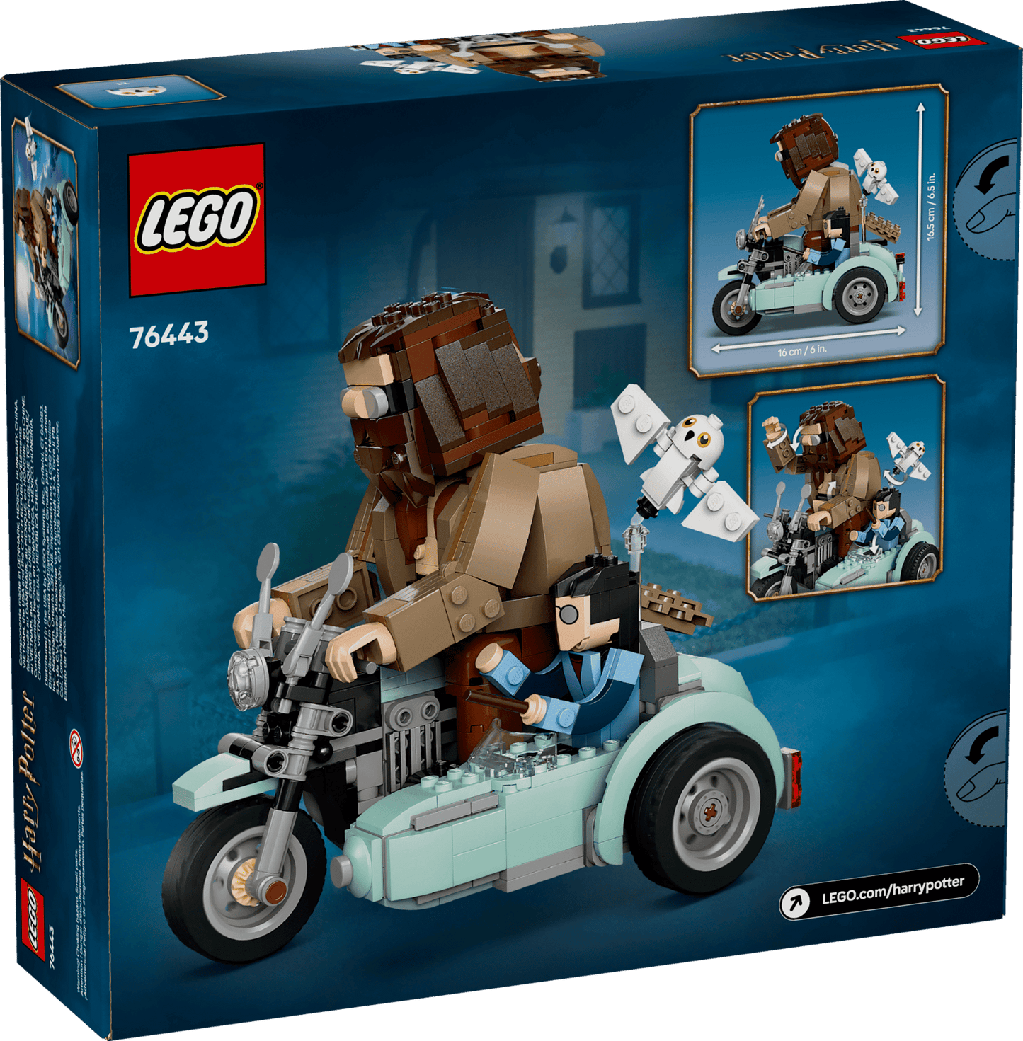 LEGO Harry Potter Hagrid & Harry's Motorcycle Ride Building Set 76443