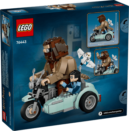 LEGO Harry Potter Hagrid & Harry's Motorcycle Ride Building Set 76443