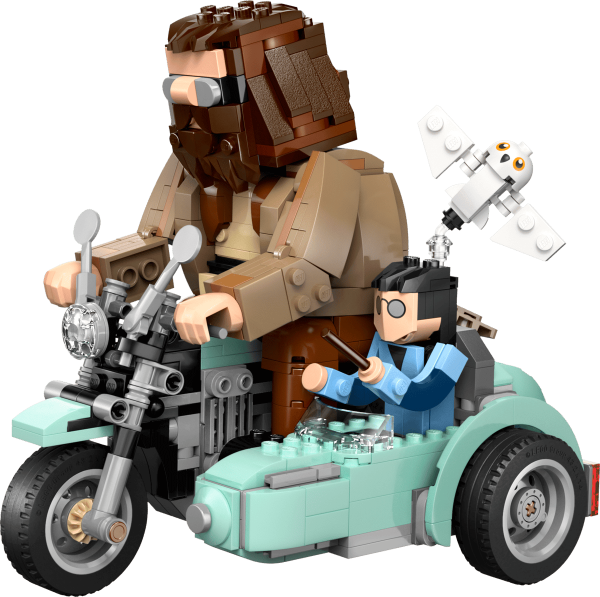 LEGO Harry Potter Hagrid & Harry's Motorcycle Ride Building Set 76443