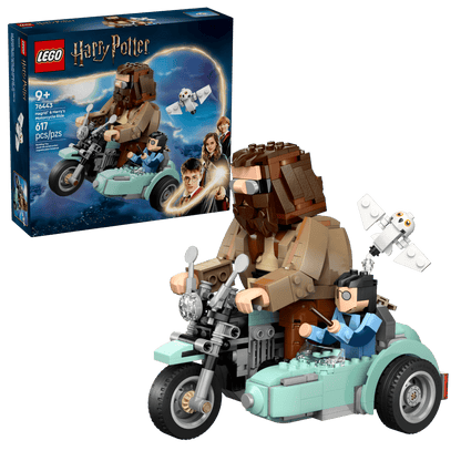 LEGO Harry Potter Hagrid & Harry's Motorcycle Ride Building Set 76443