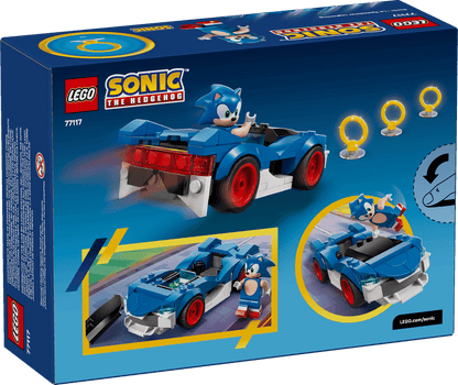 LEGO Sonic the Hedgehog Sonic Speedster Lightning Building Set 77117
