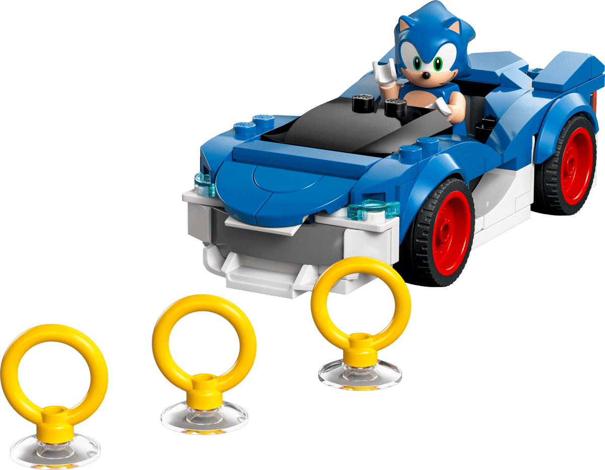 LEGO Sonic the Hedgehog Sonic Speedster Lightning Building Set 77117