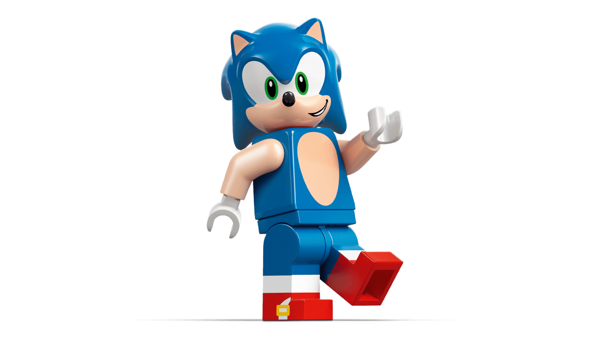 LEGO Sonic the Hedgehog Sonic Speedster Lightning Building Set 77117
