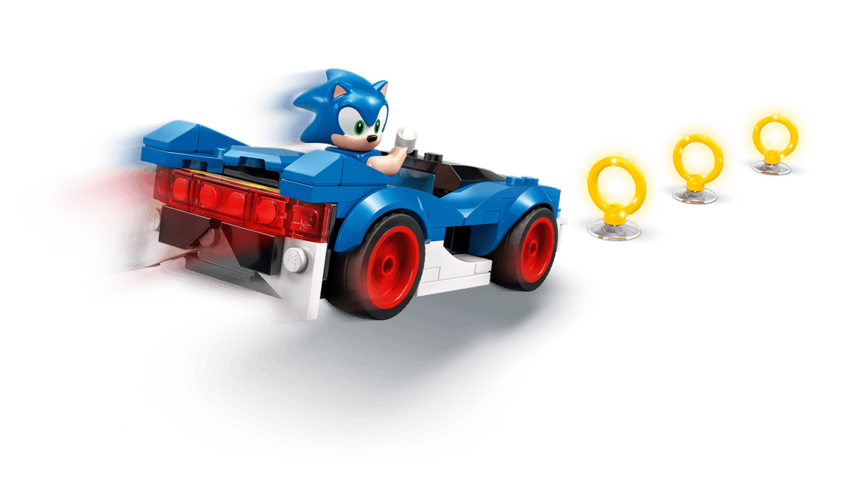 LEGO Sonic the Hedgehog Sonic Speedster Lightning Building Set 77117