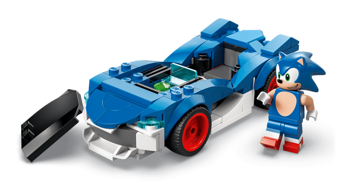 LEGO Sonic the Hedgehog Sonic Speedster Lightning Building Set 77117