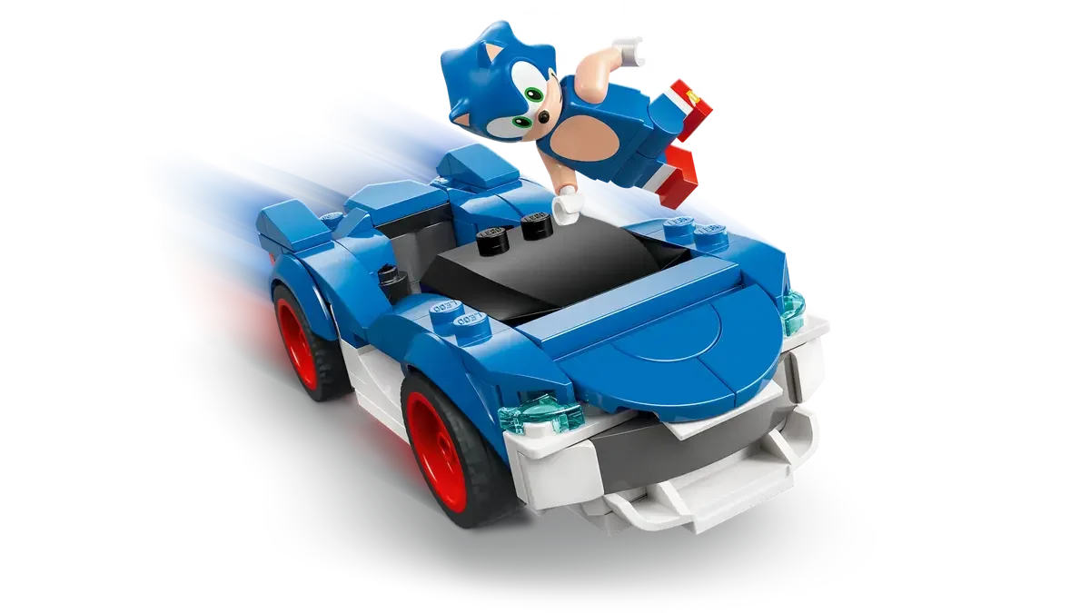 LEGO Sonic the Hedgehog Sonic Speedster Lightning Building Set 77117