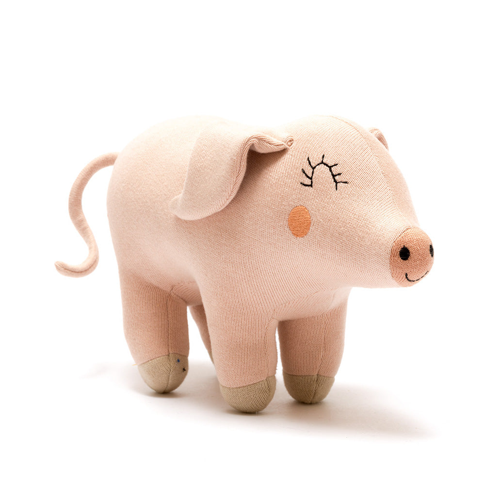 Best Years Organic Cotton Pig Soft Toy