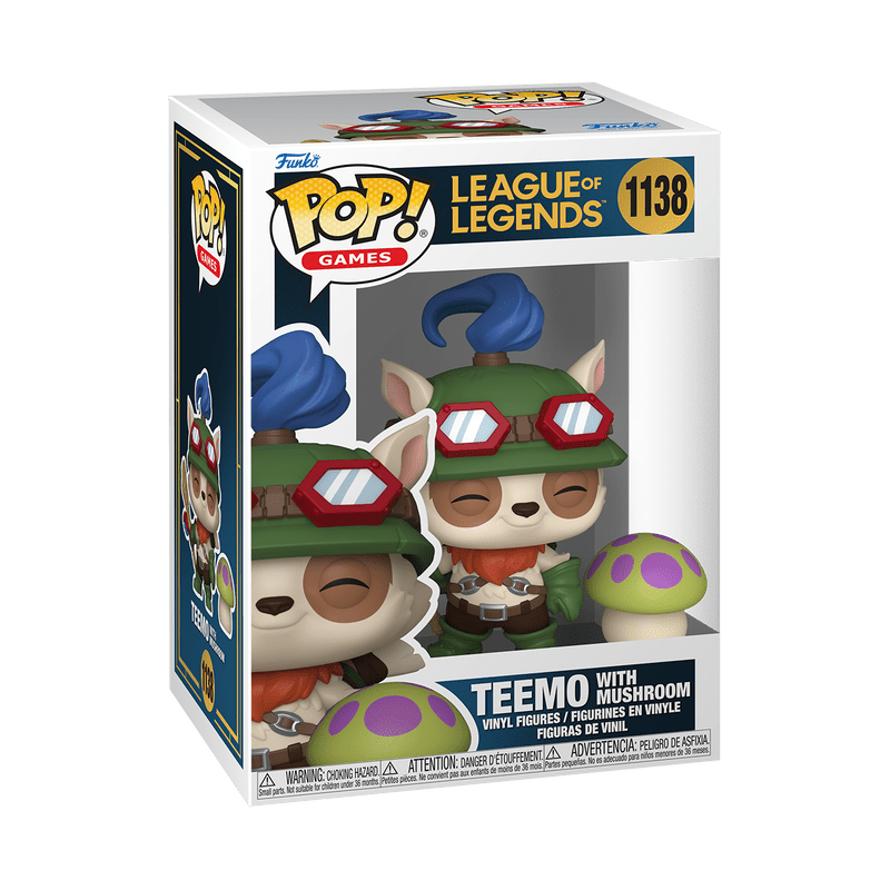 Funko Pop! & Buddy Teemo with Mushroom 1138