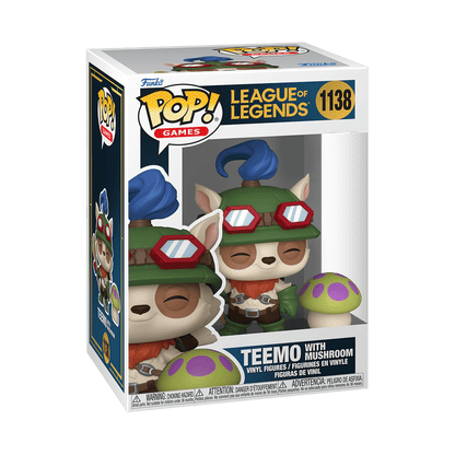 Funko Pop! & Buddy Teemo with Mushroom 1138