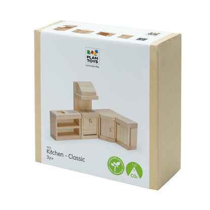 PlanToys Kitchen Set Classic Doll Furniture Set