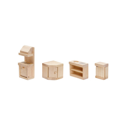 PlanToys Kitchen Set Classic Doll Furniture Set