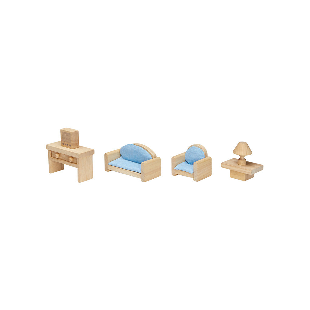 PlanToys Living Room Classic Doll Furniture Set