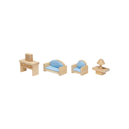 PlanToys Living Room Classic Doll Furniture Set