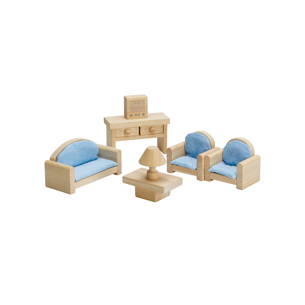PlanToys Living Room Classic Doll Furniture Set