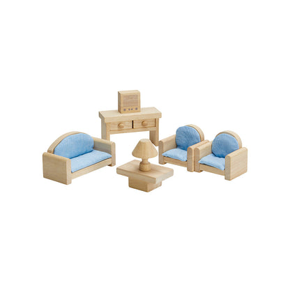 PlanToys Living Room Classic Doll Furniture Set