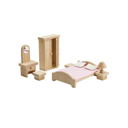 PlanToys Bedroom Classic Doll Furniture Set