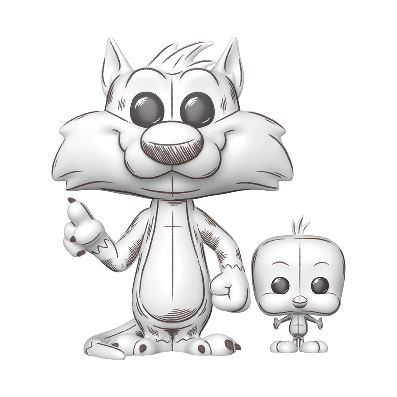Funko Pop! Vinyl Looney Tunes – Sylvester with Tweety Vinyl Figure