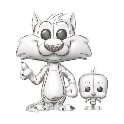 Funko Pop! Vinyl Looney Tunes – Sylvester with Tweety Vinyl Figure