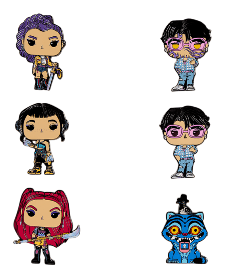 Loungefly - Blind Box Enamel Pins - KPop Demon Hunters
