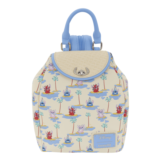 Loungefly Lilo & Stitch All-Over Print Micro Mini Backpack