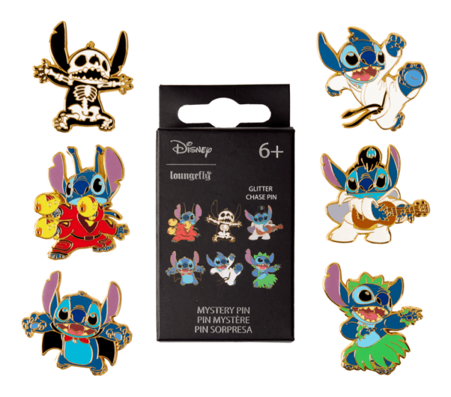 Loungefly - Blind Box Enamel Pins - Stitch Mystery
