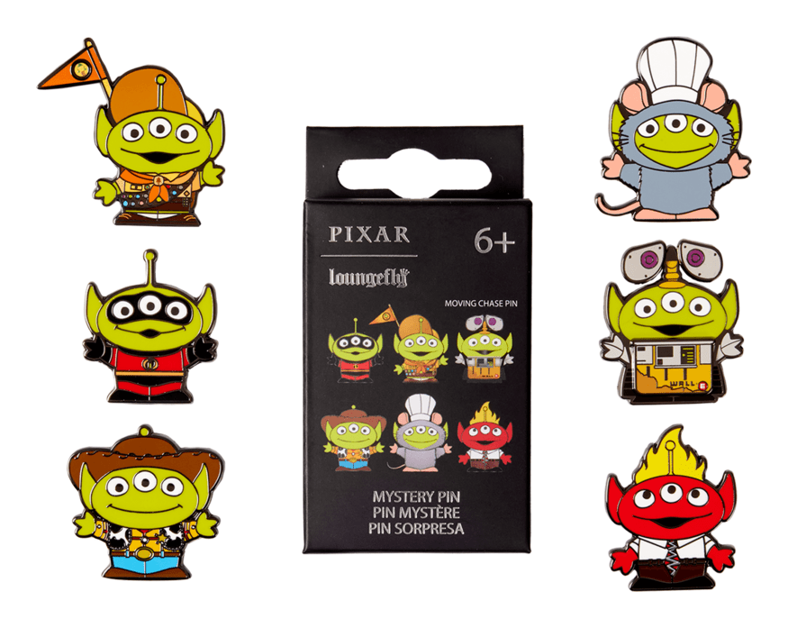 Loungefly Pixar Toy Story Aliens Mystery Enamel Pin Blind Box