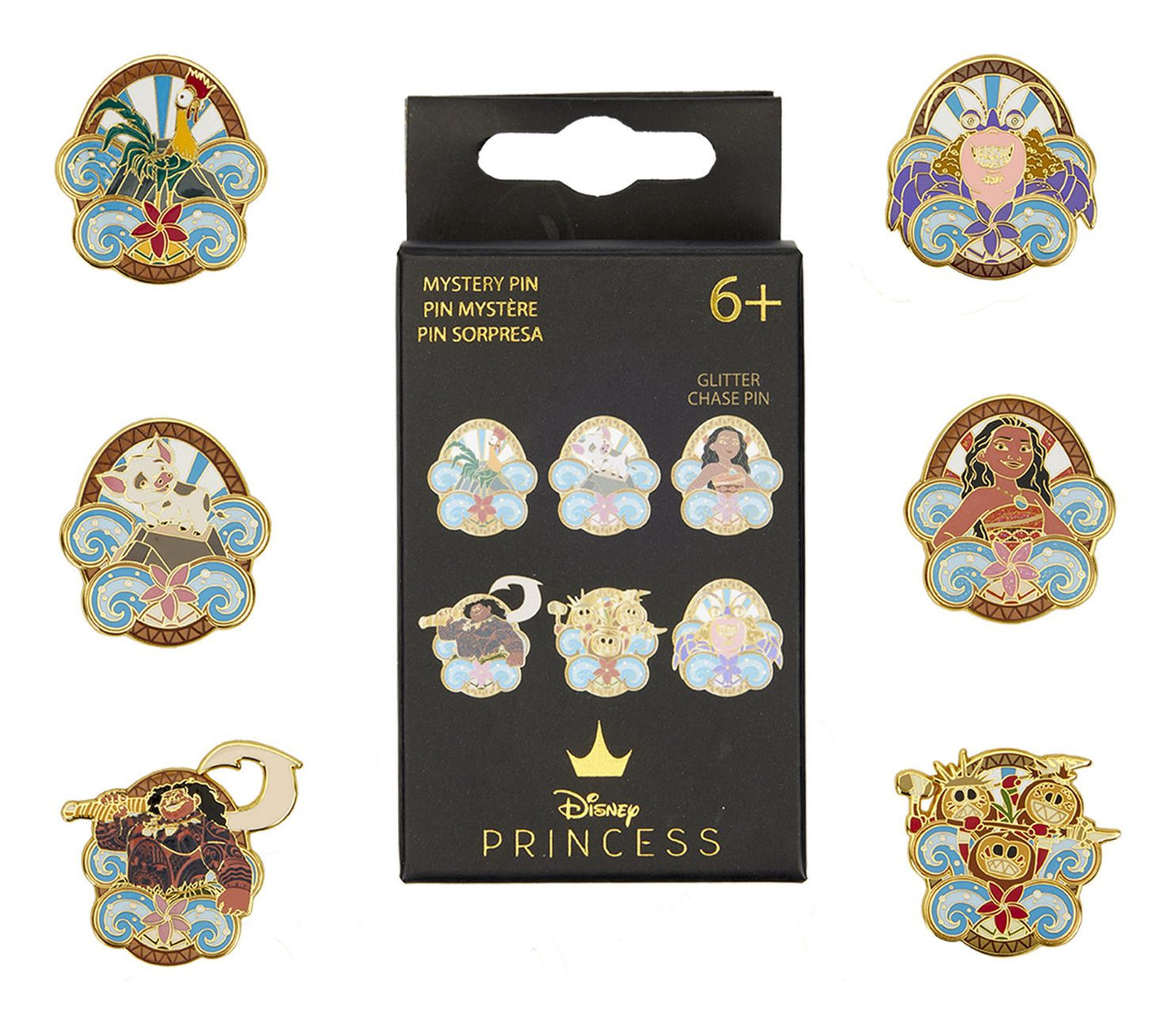 Loungefly Blind Box Enamel Pins - Moana