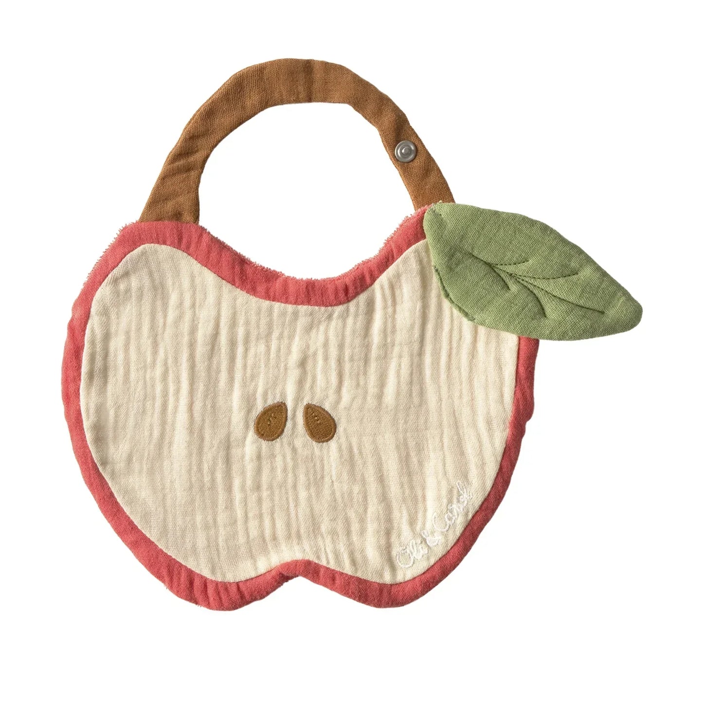 Oli&Carol Pepa the Apple Feeding Bib